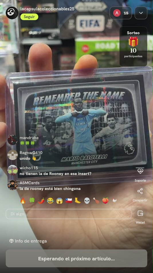Topps Premier League Mario Balotelli