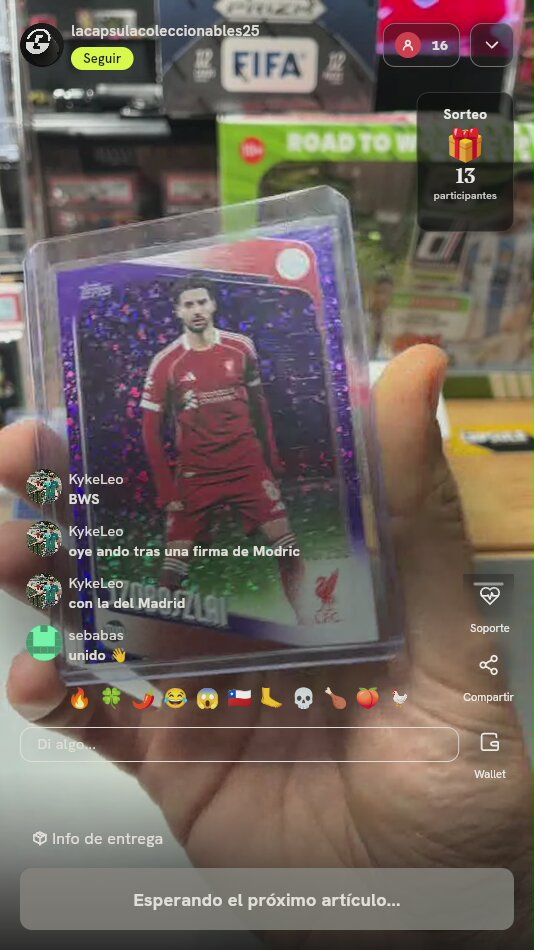 Carta Topps Dominik Szoboszlai Liverpool