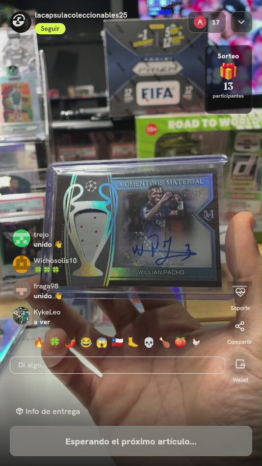 Topps Museum Willian Pacho Auto