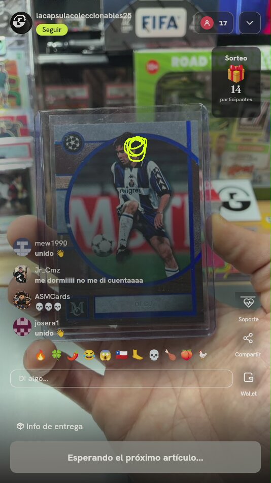 Carta Deco FC Porto Champions League