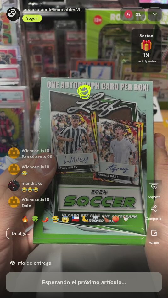 Caja 2024 Leaf Soccer Sealed