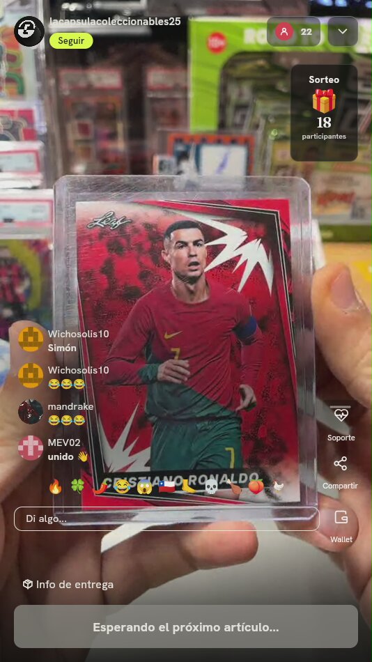 Carta Cristiano Ronaldo 2024 Leaf