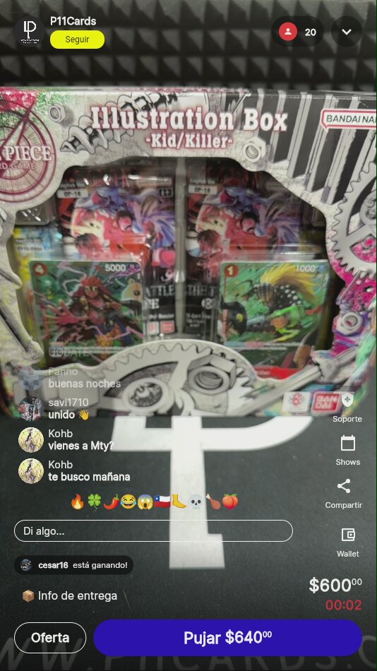 Artículo vendido