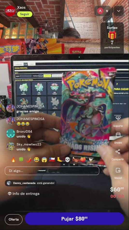 Sobre Pokémon TCG Chaos Rising