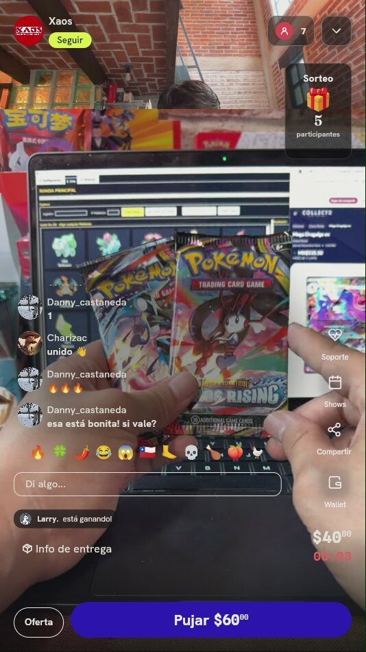 Dos sobres de Pokémon TCG