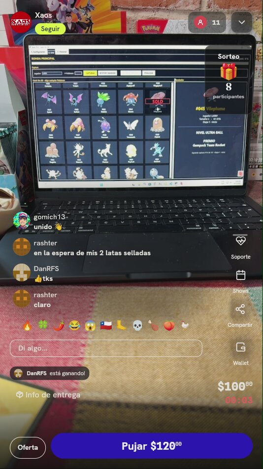 Entrada a Dinámica Pokémon (Tentacruel)