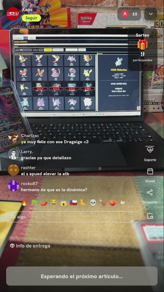 Entrada Dinámica Pokémon TCG