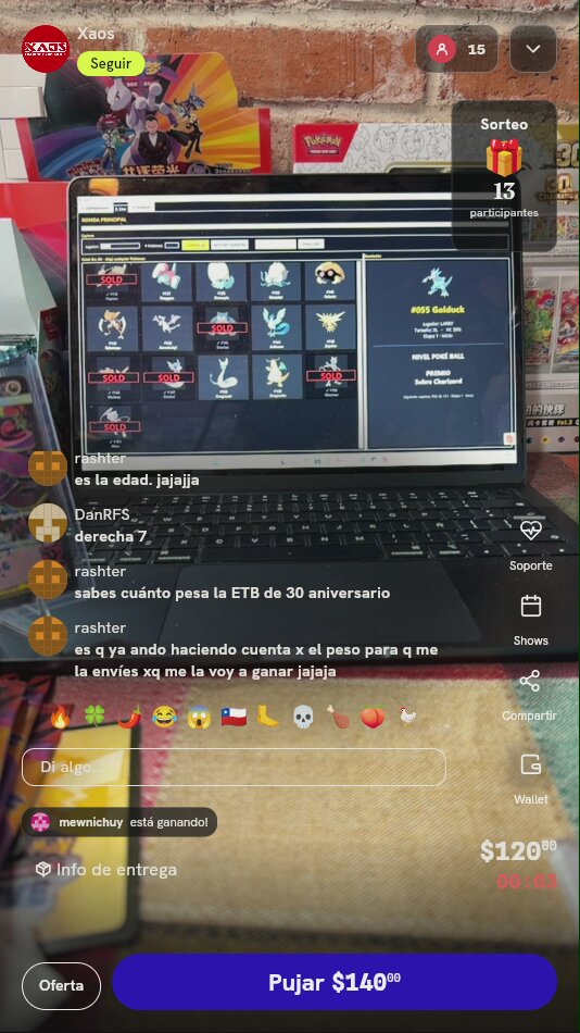 Sobres de Cartas Pokémon TCG