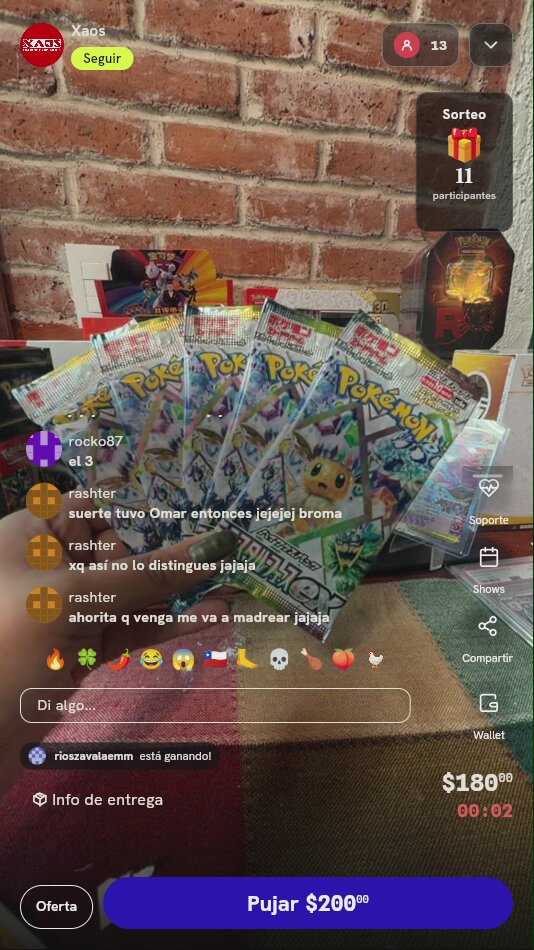 Sobres Pokémon TCG Mask of Change