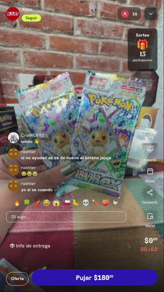 Sobres Pokémon Terastal Fest ex