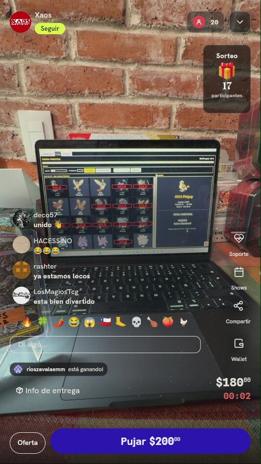 Tiro en dinámica Pokémon TCG