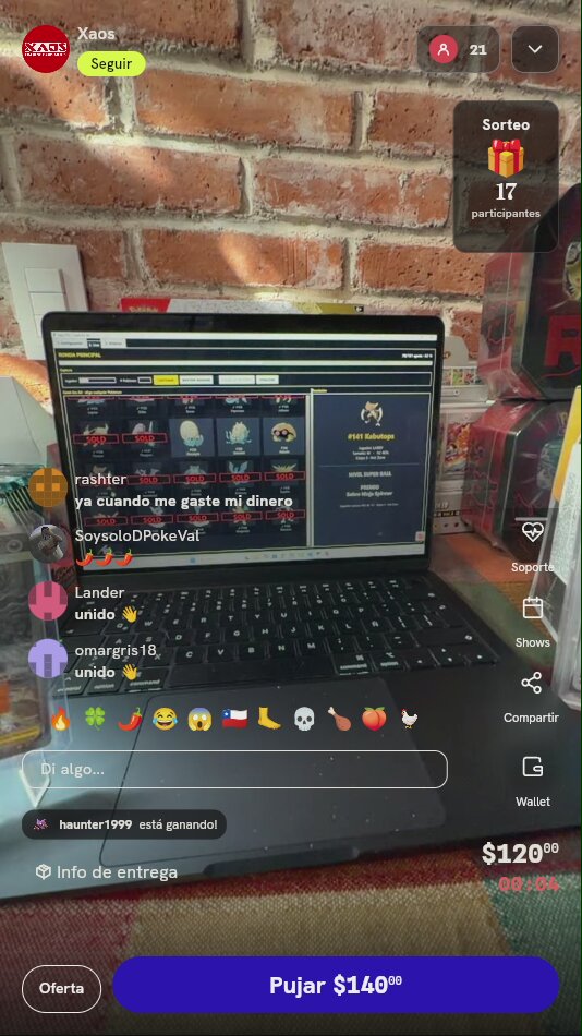 Tirada en Dinámica Pokémon