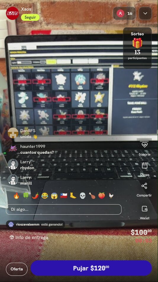 Juego Pokémon: Xaos Pack Misterioso