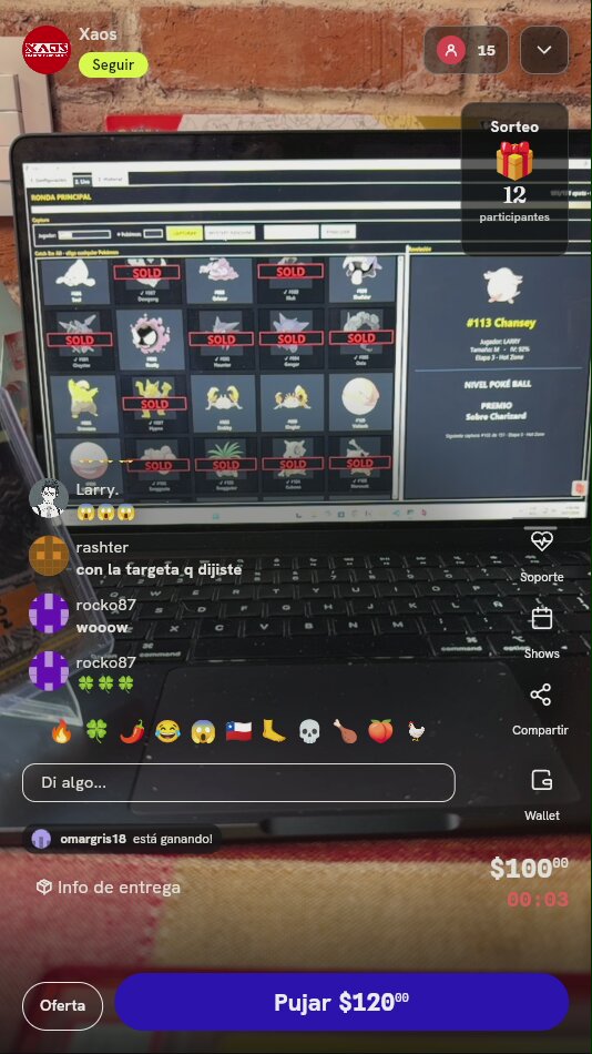 Tiro en minijuego Pokémon
