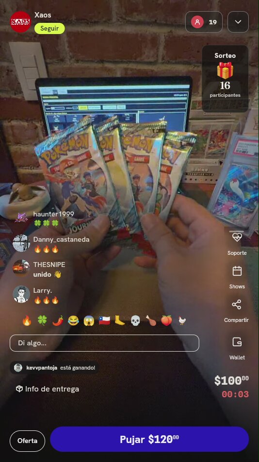 Sobre de Pokémon TCG a elegir