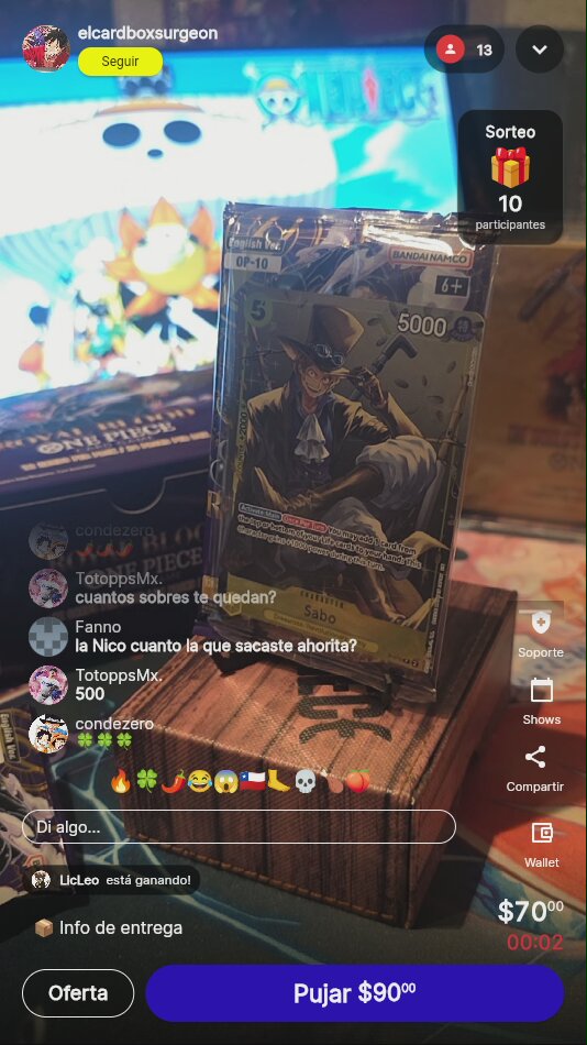 Artículo vendido
