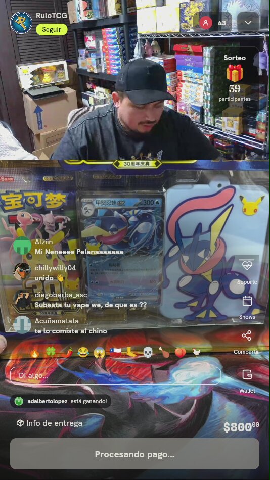 Pokémon TCG: Set Greninja ex 30.º Aniversario