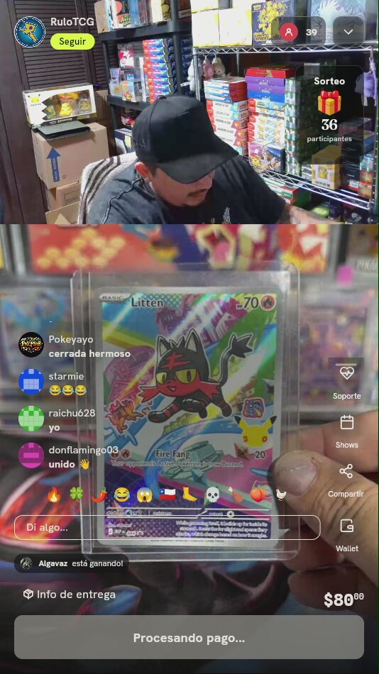 Carta Pokémon Litten Promo #044