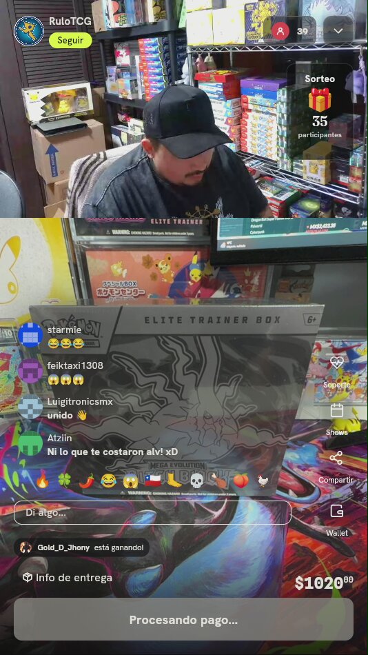 Elite Trainer Box Pokémon Pitch Black
