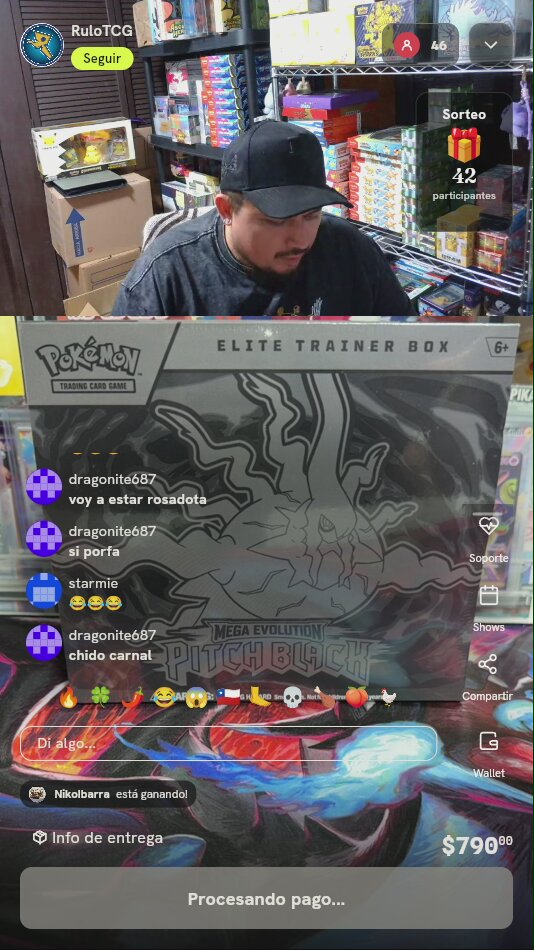 Pokémon ETB Mega Evolution Pitch Black