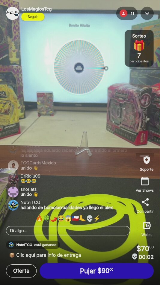 Charizard Pokémon TCG en rifa