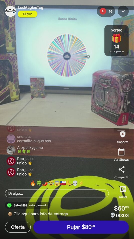 Pokémon UPC Vinosaur - ¡Subastado!