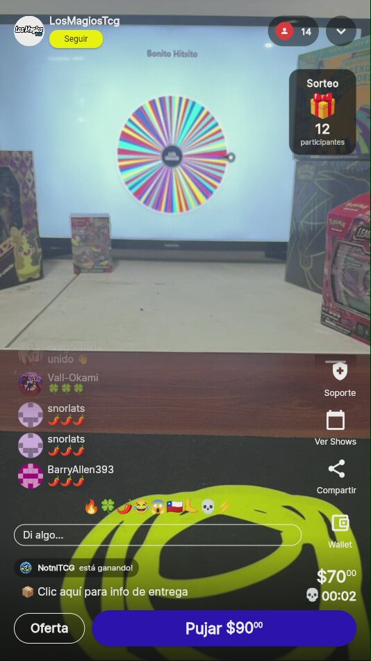 Vuelta rifa Magic: The Gathering