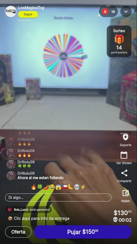 Sobre de cartas Pokémon TCG