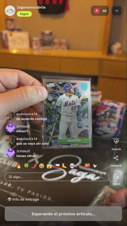 Carta custom Juan Soto Mets Topps Cosmic