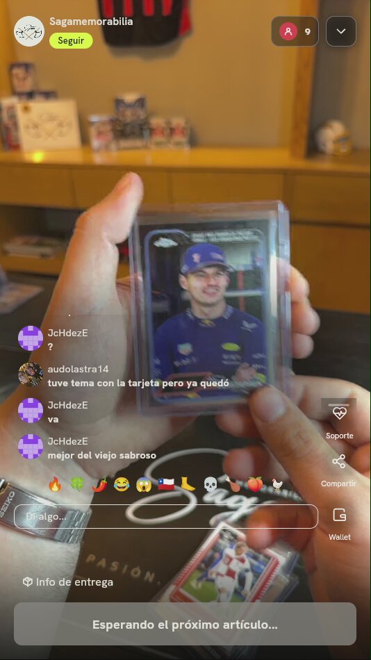 Carta Topps Chrome Max Verstappen