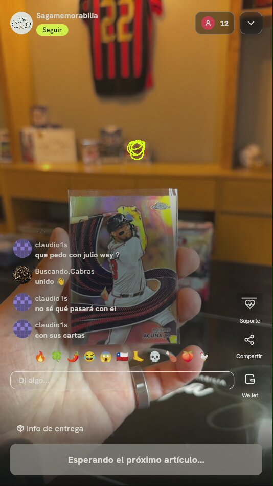 Carta Topps Chrome Ronald Acuña Jr.