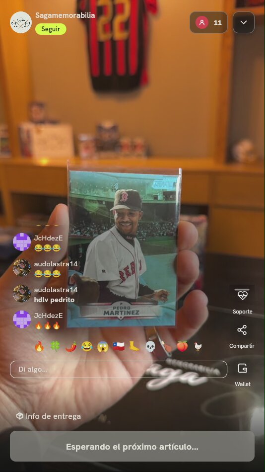 Tarjeta Pedro Martínez Topps Stadium Club
