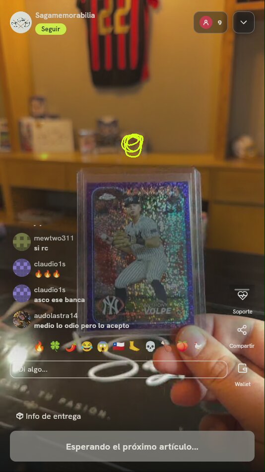 Carta Topps Chrome Anthony Volpe /299