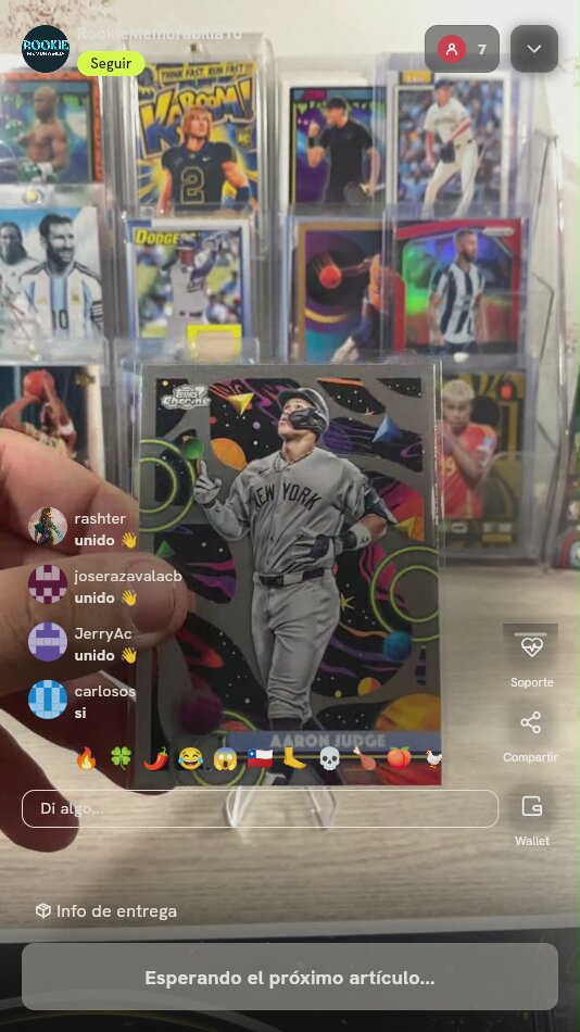 Carta Aaron Judge Topps Cosmic Chrome