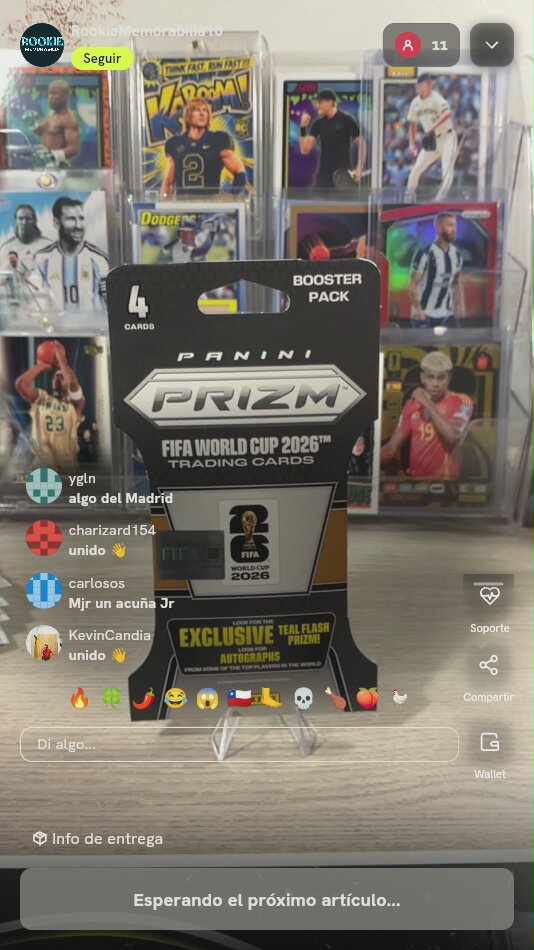 Panini Prizm FIFA World Cup 2026 Booster Pack