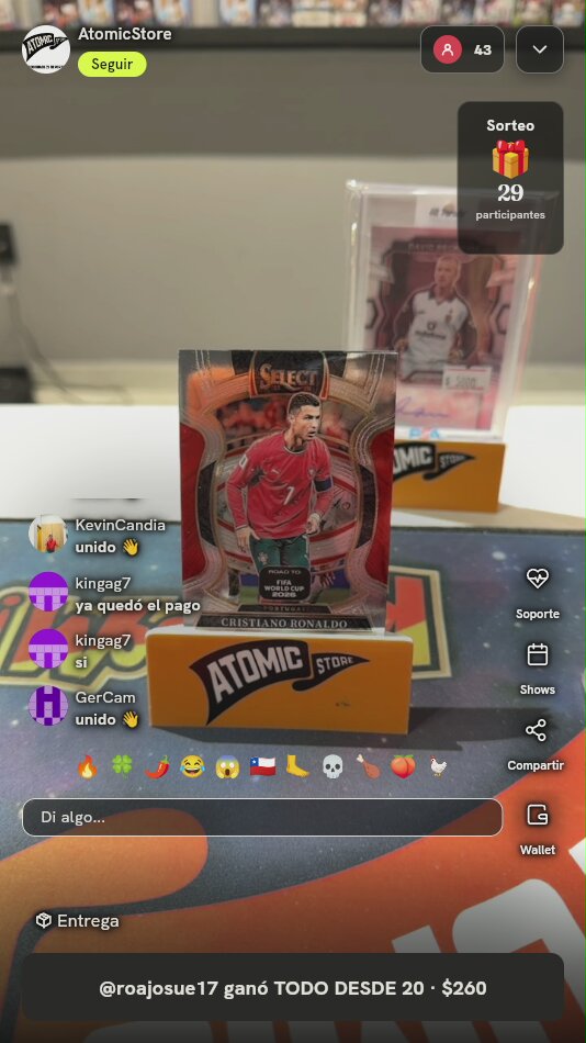 Panini Select Cristiano Ronaldo World Cup