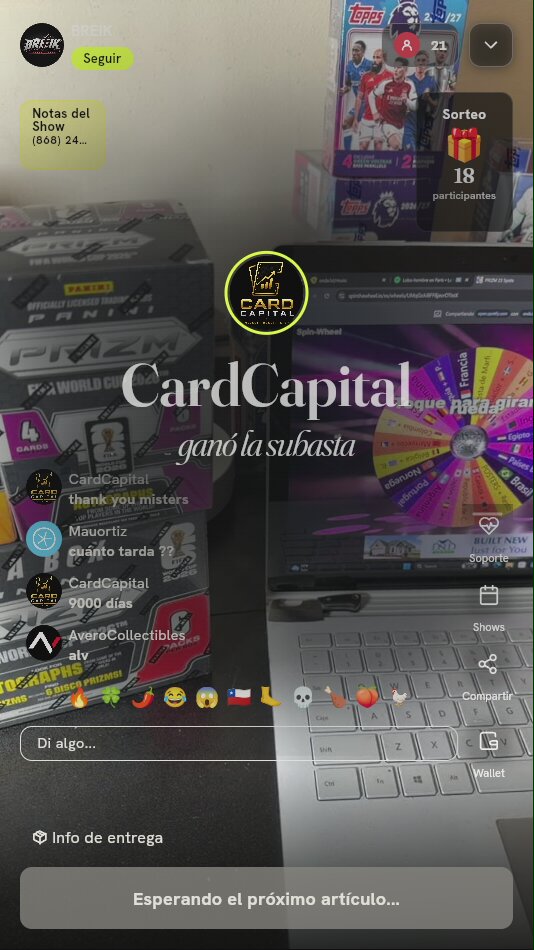 Ruleta Panini Prizm FIFA World Cup 2026