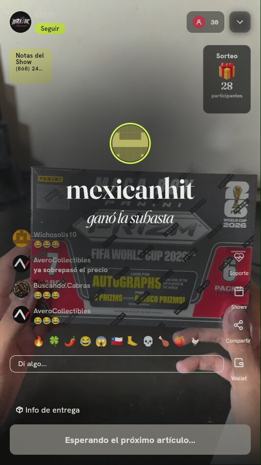 Caja Panini Prizm World Cup 2026