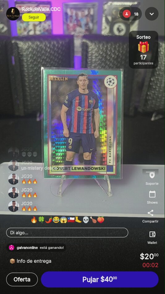 Artículo vendido