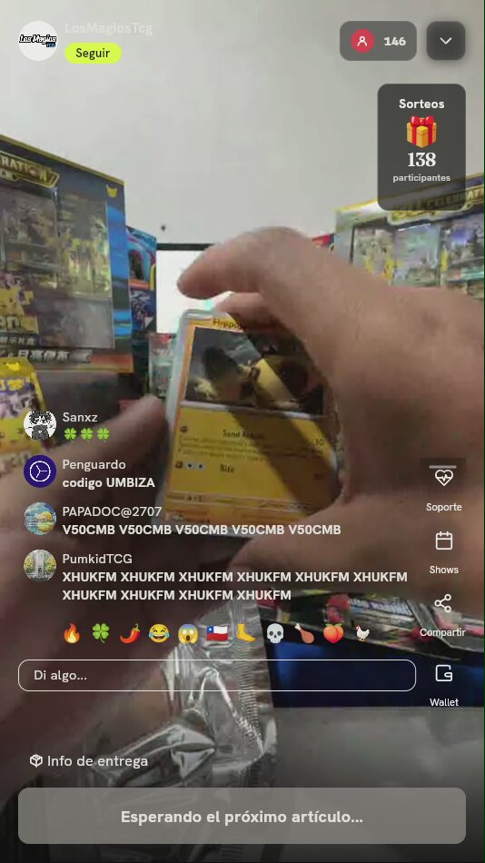 Giro de ruleta Pokémon TCG