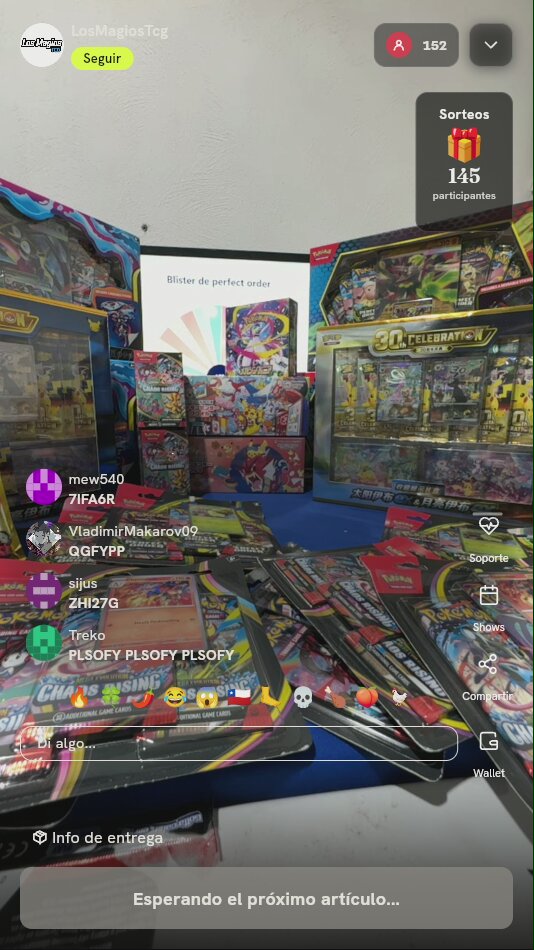 Blíster Pokémon TCG Chaos Rising