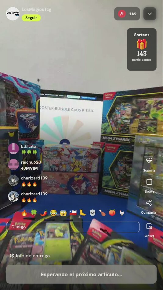 Booster Bundle Pokémon Chaos Rising