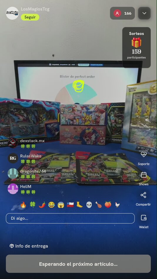 Blister Pokémon TCG Perfect Order