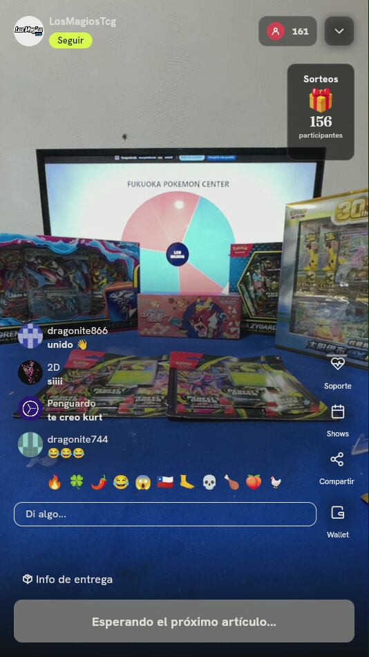 Giro de Ruleta Pokémon Center Fukuoka