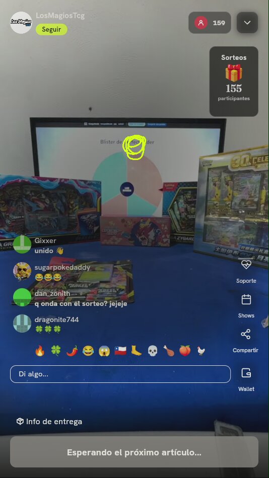 Giro de Ruleta Pokémon TCG