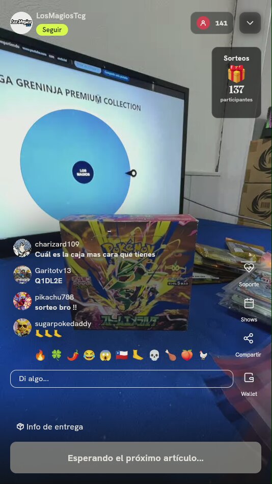 Caja Pokémon TCG Storm Emeralda