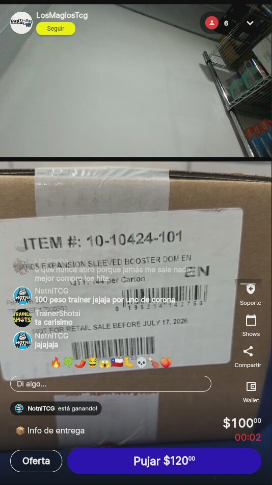 Artículo vendido