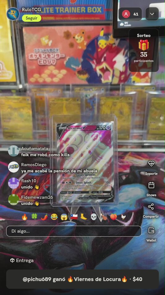 Carta Pokémon Alcremie V
