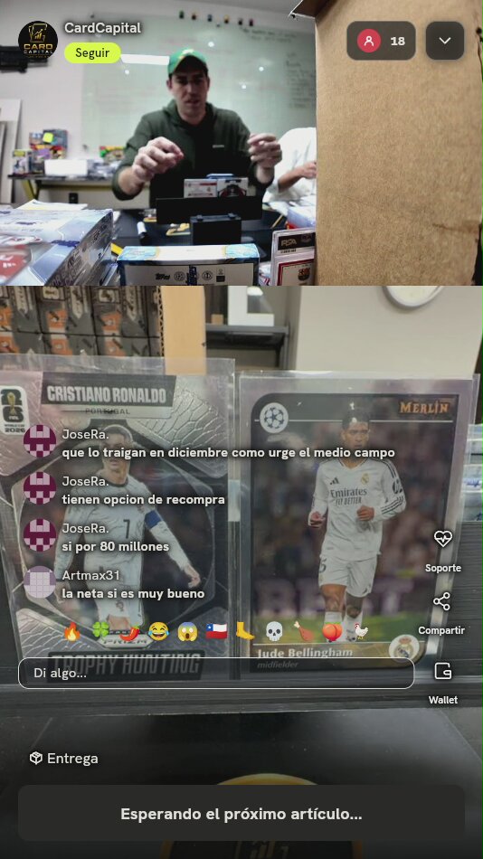 Lote Cartas Cristiano Ronaldo y Bellingham