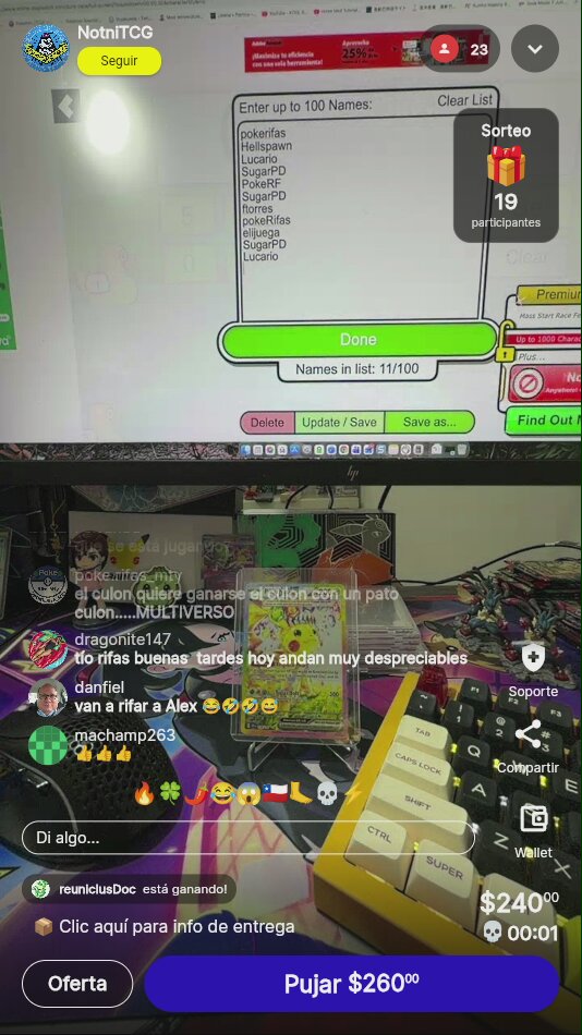 Carta Pokémon Pikachu